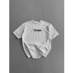 Erkek Ön ve Arka Baskılı T-Shirt Kısa Kol Bisiklet Yaka Regular Fit Tişört - Görsel 2