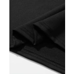 Erkek Kart Baskılı Tişört Kısa Kol Bisiklet Yaka Ovarsize T-Shirt - Görsel 6