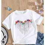 Çocuk Unisex Baskılı T-Shirt - Görsel 2