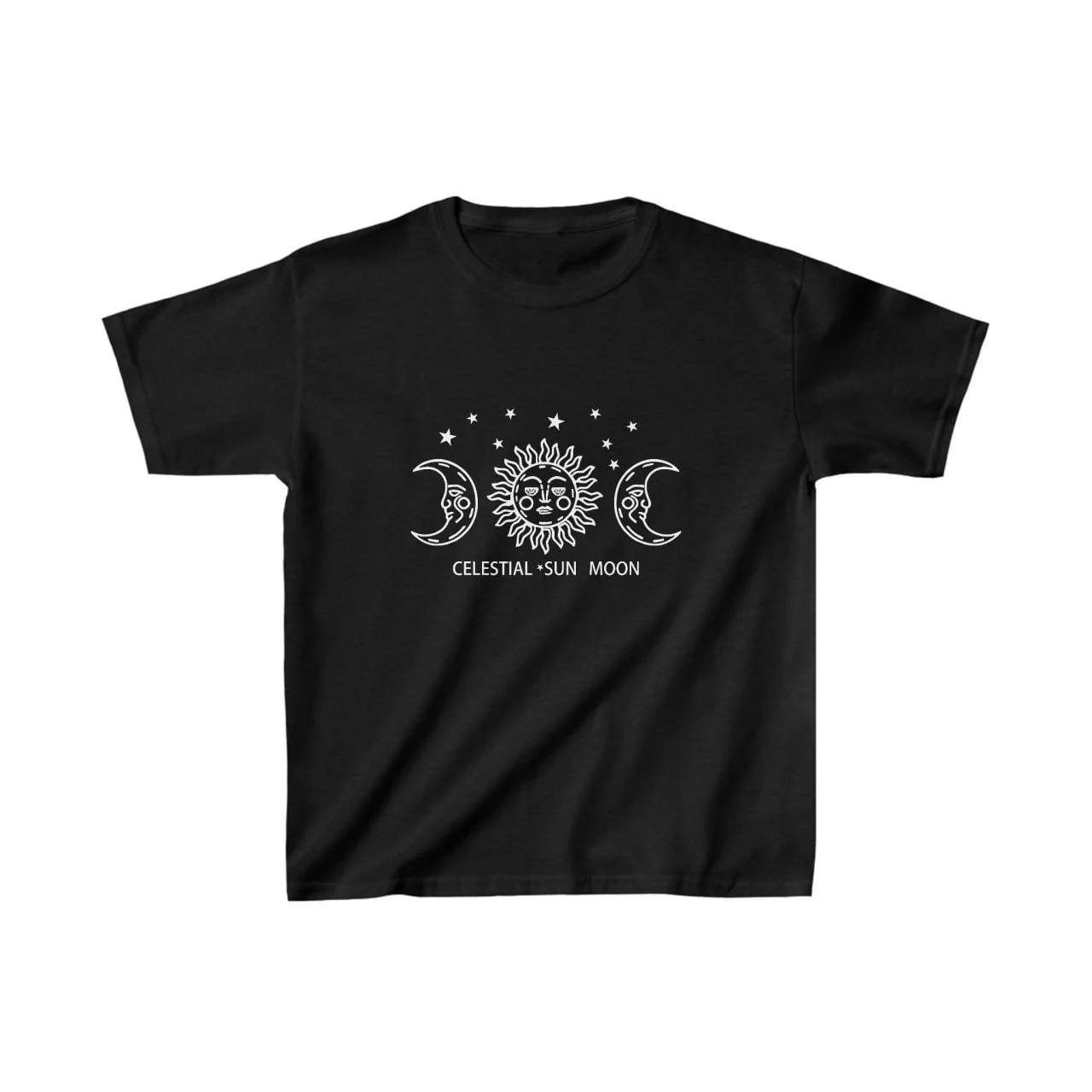 cocuk-unisex-baskili-t-shirt-siyah-33336120-sw1280sh1280 Çocuk Unisex Baskılı T-Shirt - Görsel 1