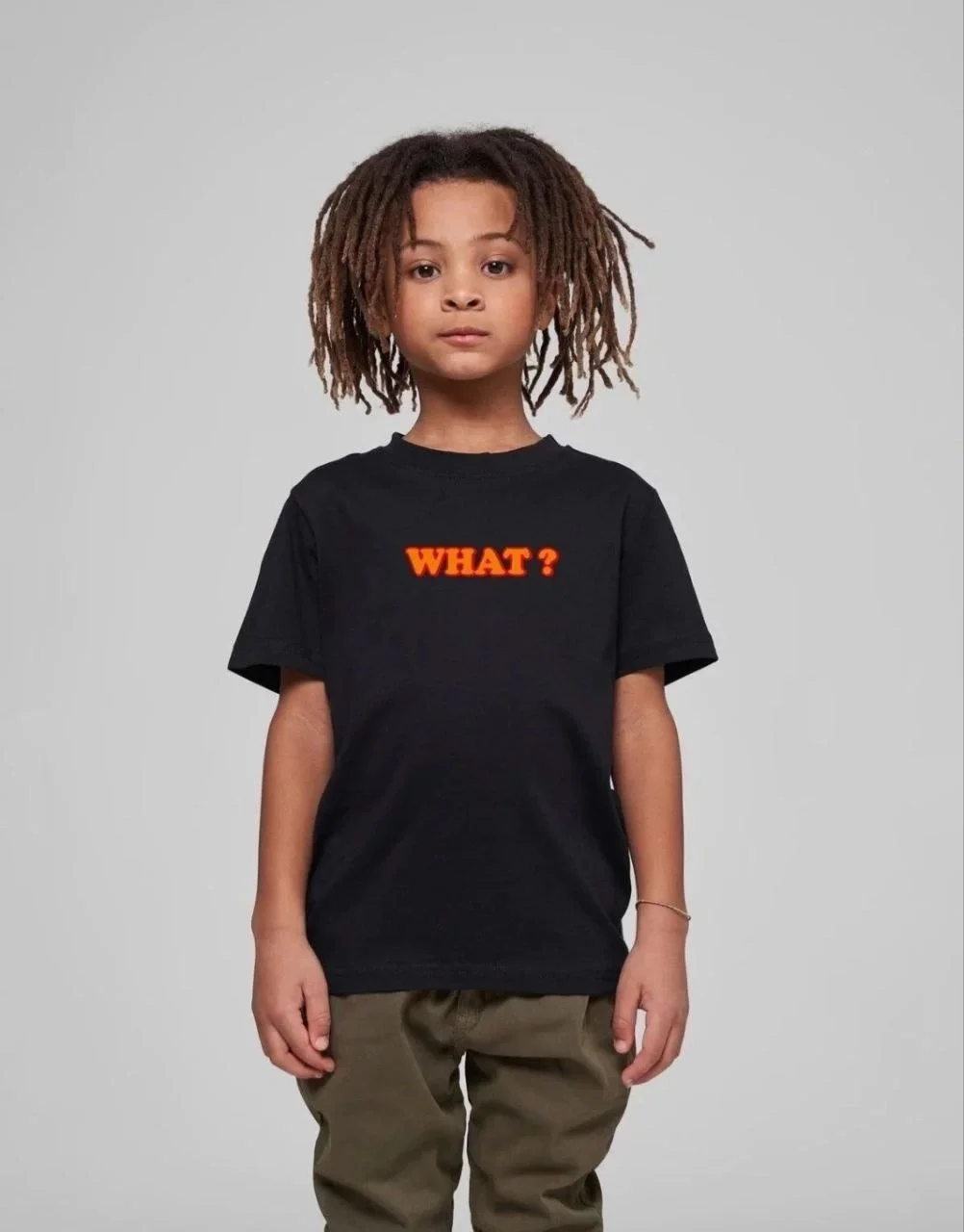cocuk-unisex-baskili-t-shirt-siyah-67112521-sw1002sh1280 Çocuk Unisex Baskılı T-Shirt - Görsel 1