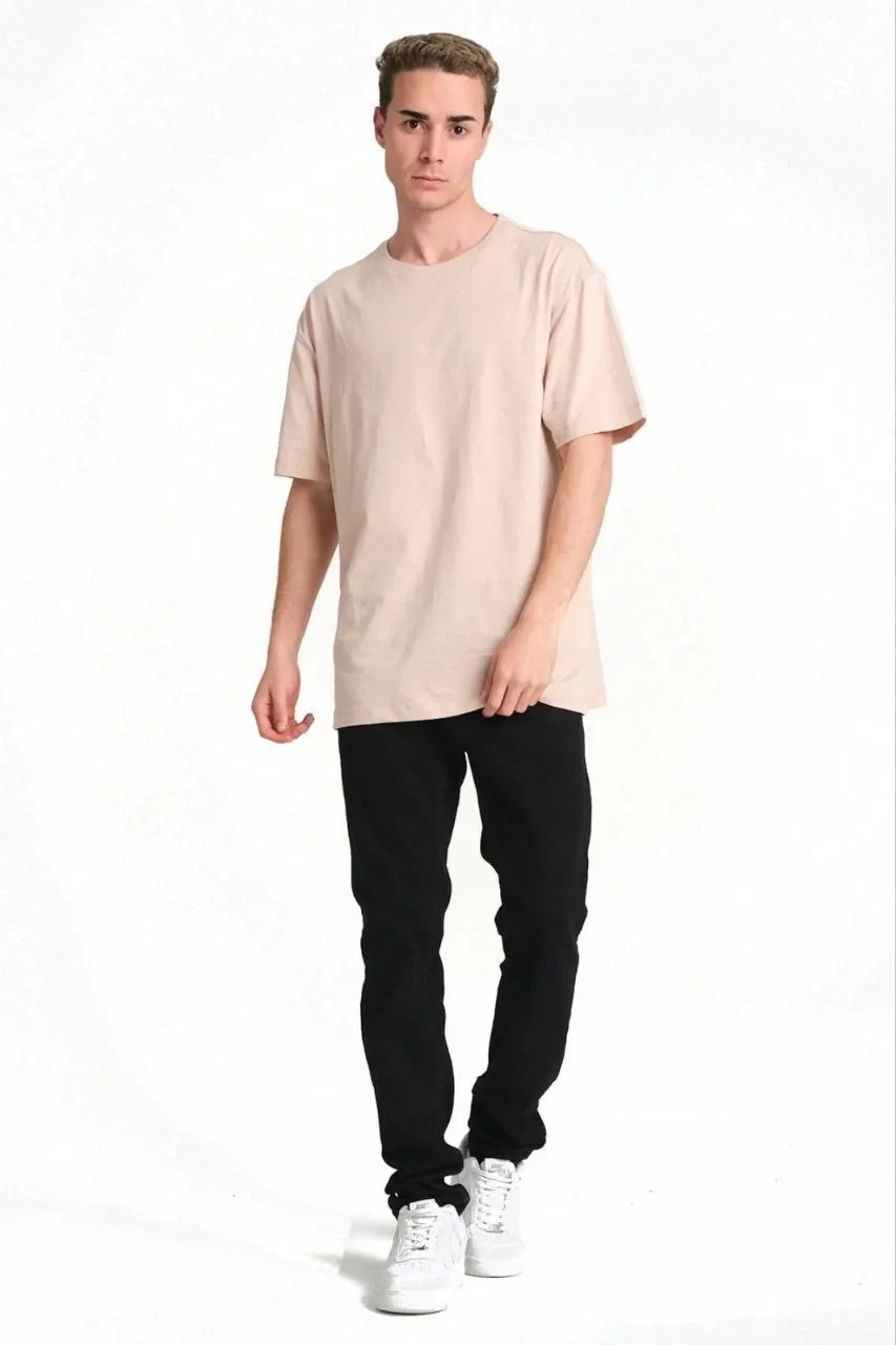 erkek-24-1-duz-a-kalite-oversize-t-shirt-bej-8924751-sw853sh1280.webp Erkek Düz Kısa kol Penye T-shirt - Görsel 1