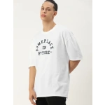 Erkek T-Shirt Baskılı Oversize kısa kol tişort