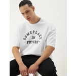 Erkek T-Shirt Baskılı Oversize kısa kol tişort - Görsel 2