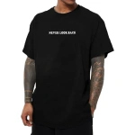 Erkek Baskılı T-Shirt Kısa Kol Bisiklet Yaka Regular Fit Rahat Kalıp Tişört - Görsel 2