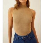 Kadın Full Likralı Fitilli Kaşkorse Body