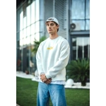 Erkek 3 iplik pamuklu Kışlık Bisiklet Yaka Baskılı SweatShirt