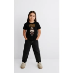 Kız Labubu Çocuk Baskılı T-Shirt - Görsel 2