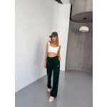 Kadın Osy Modal Yumuşak Dokulu Kumaş Nakış işlemeli Rahat Bol Paça Eşofman Pantalon