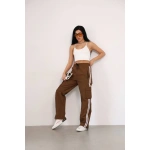 Kadın Praşut Kargo Çeplı Baggy Esofman Alt pantalon