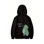 Sevgililer Günü Özel Unisex Kapüşonlu Baskılı Oversize Sweatshirt