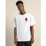 Erkek Baskılı T-Shirt Kısa Kol Bisiklet Yaka Regular Fit Rahat Kalıp Günlük Tişört