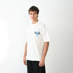 Erkek Baskılı T-Shirt Kısa Kol Bisiklet Yaka Regular Fit Rahat Kalıp Günlük Tişört - Görsel 3