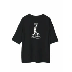 Erkek Baskılı T-Shirt Kısa Kol Bisiklet Yaka Regular Fit Rahat Kalıp Günlük Tişört - Görsel 2