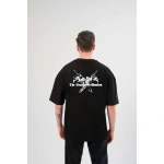 Erkek Baskılı T-Shirt Kısa Kol Bisiklet Yaka Regular Fit Rahat Kalıp Günlük Tişört - Görsel 2
