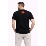 Erkek TÜRKİYE Baskılı Tişört Ay Yıldız 2026 Dünya Kupası Taraftar Forma T-Shirt - Görsel 2