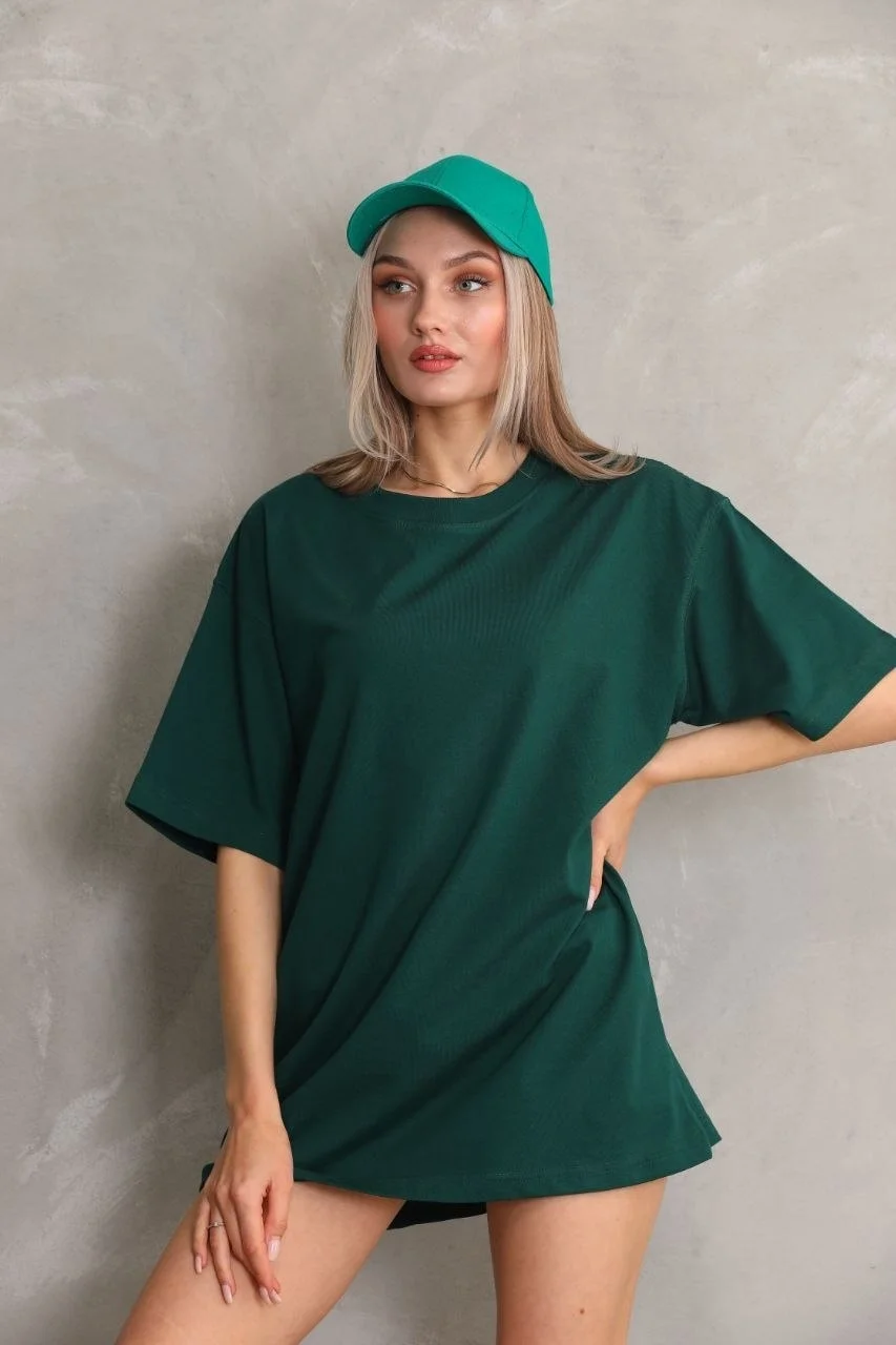 69dbb75c7f346-2752982-sw853sh1280 Kadın Regular Fit Tişört Bisiklet Yaka Yazlık Kısa Kol Basıc T-Shirt - Görsel 1